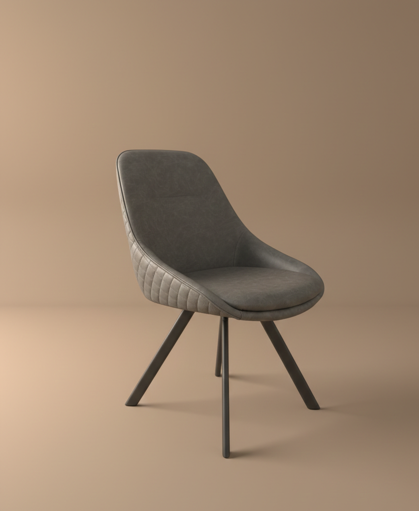 Fedra Vintage Grey PU