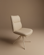 Ritz Beige PU Dining Chair