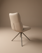 Ritz Light Taupe PU Dining Chair