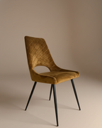 Salto Mustard Velvet Dining Chair