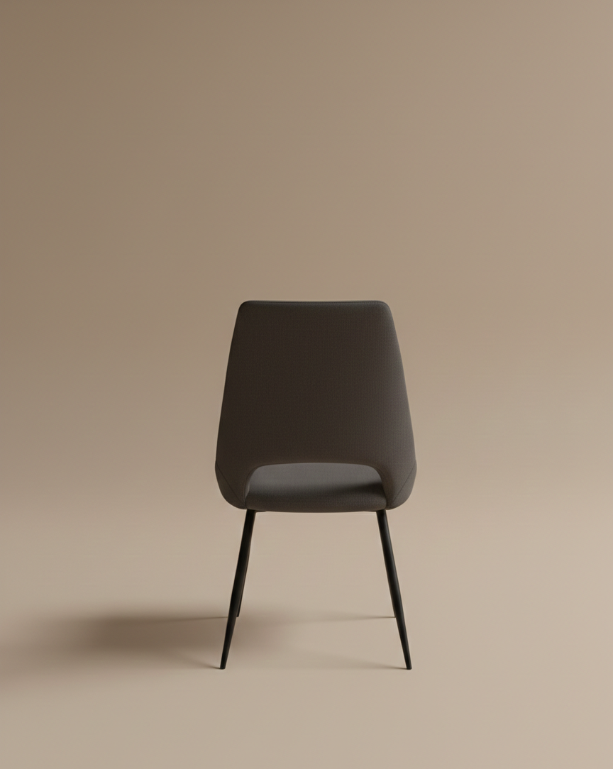 Salto Vintage Grey PU Dining Chair