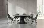 Diva Charcoal Dining Table