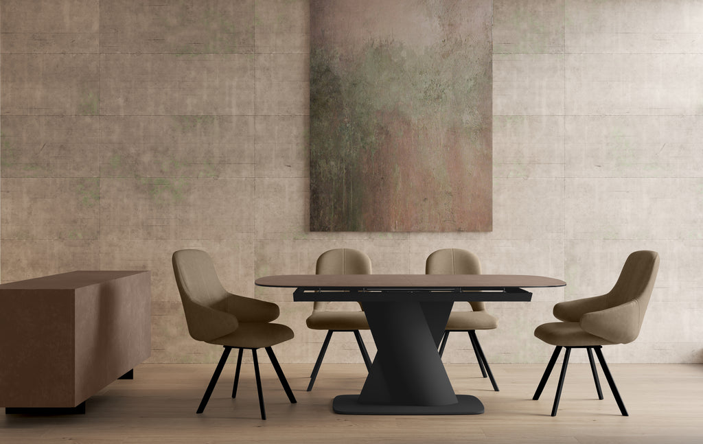 Diva Taupe Dining Table