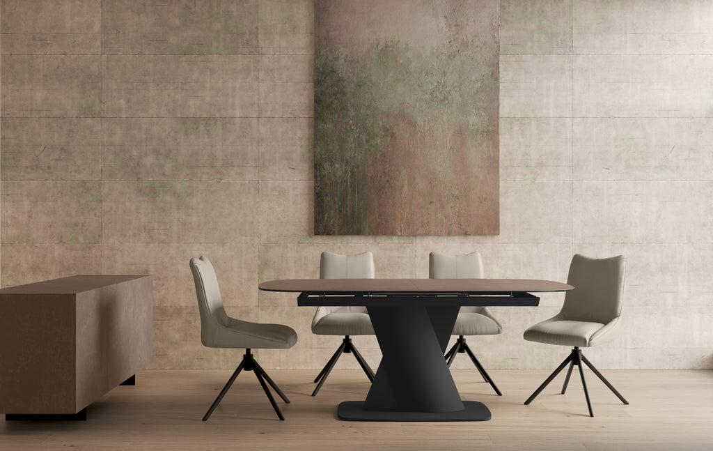 Diva Taupe Dining Table