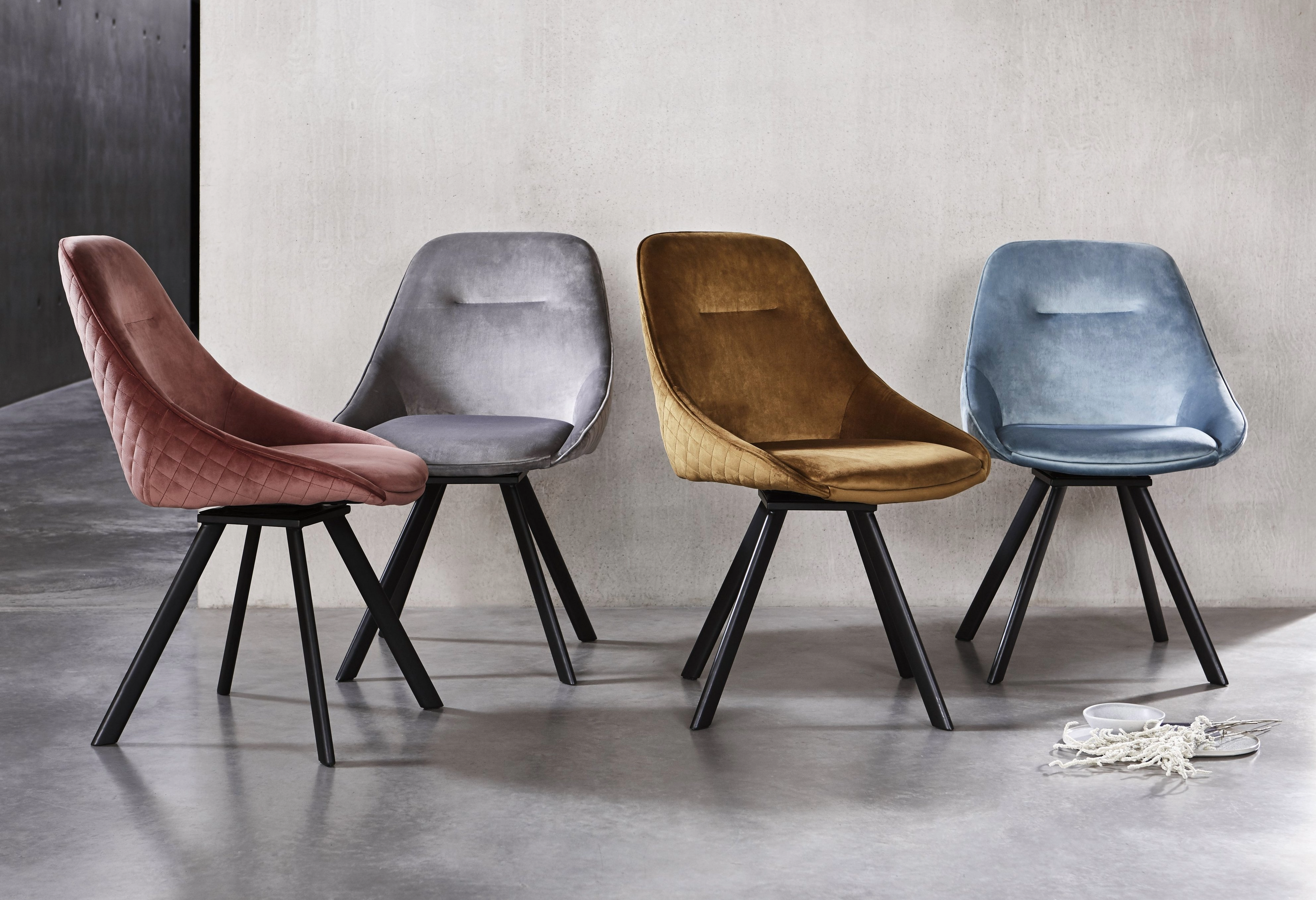 Fedra Velvet Chairs