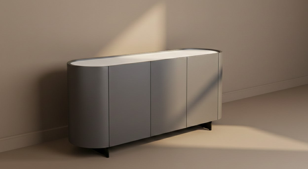 Perla Anthracite Sideboard