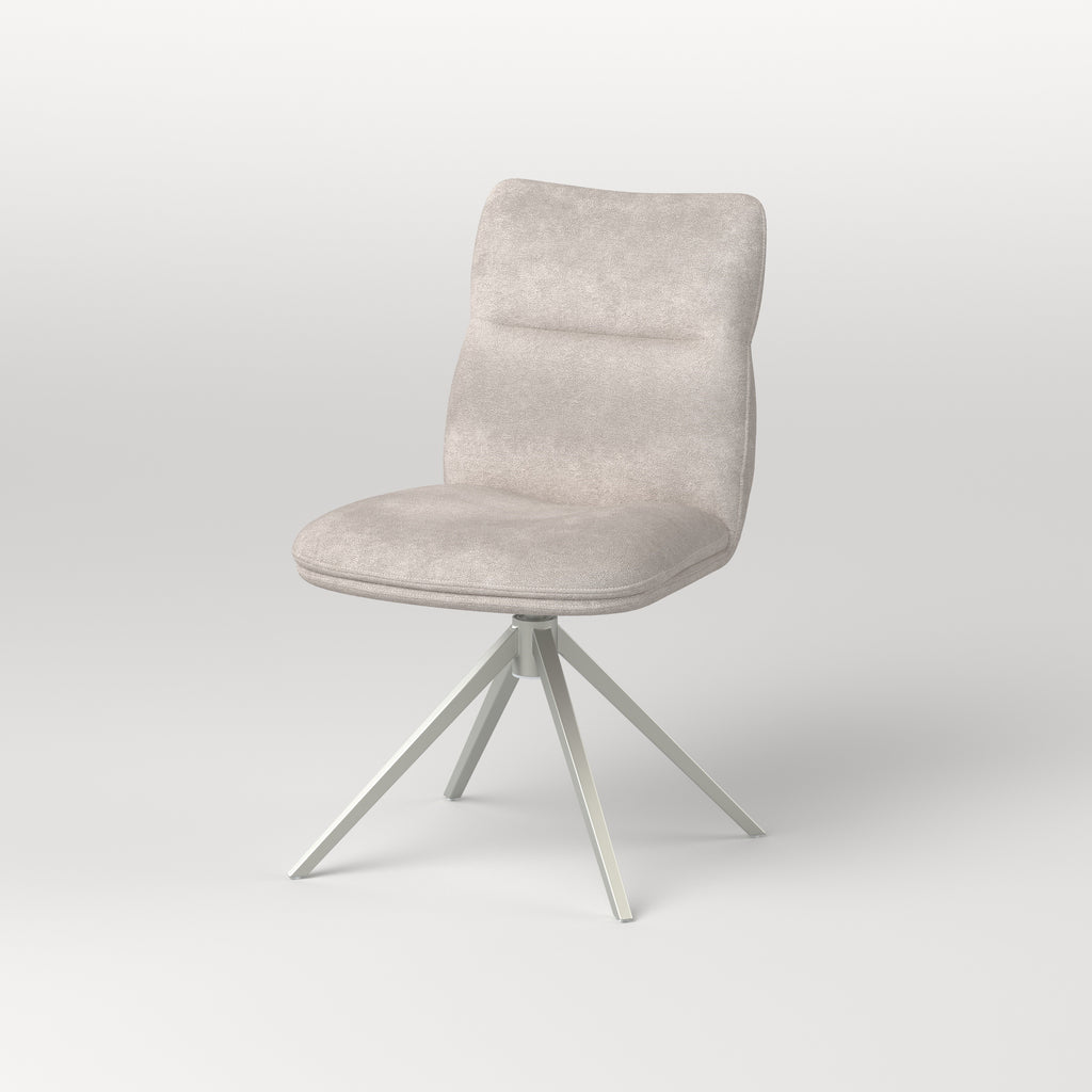Ritz Taupe Fabric Dining Chair