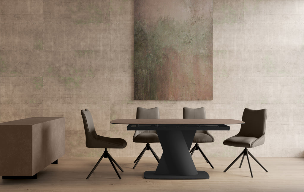 Diva Taupe Dining Table